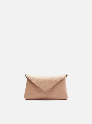 Bolsa Tiracolo Bege Giorno Pequena Envelope