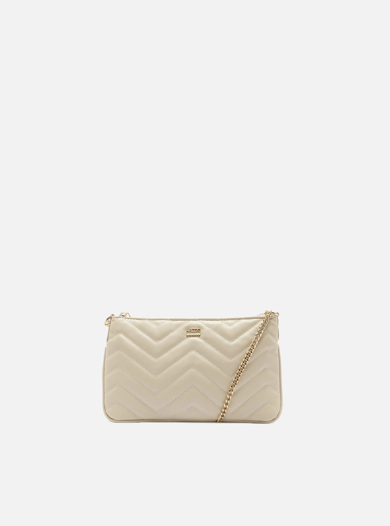 Bolsa Tiracolo Branca Matelassê Pequena Corrente