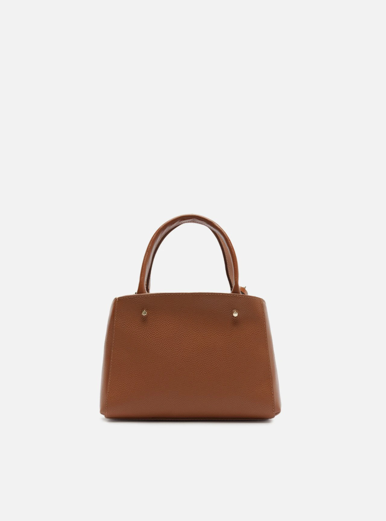 Bolsa Tote Marrom Couro Bella Pequena