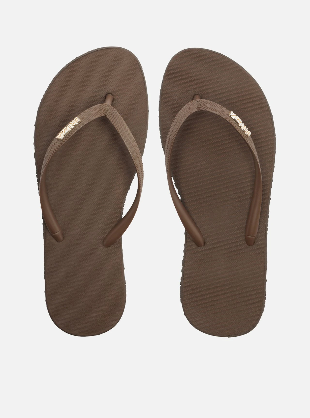 Chinelo de Dedo Marrom Brizza