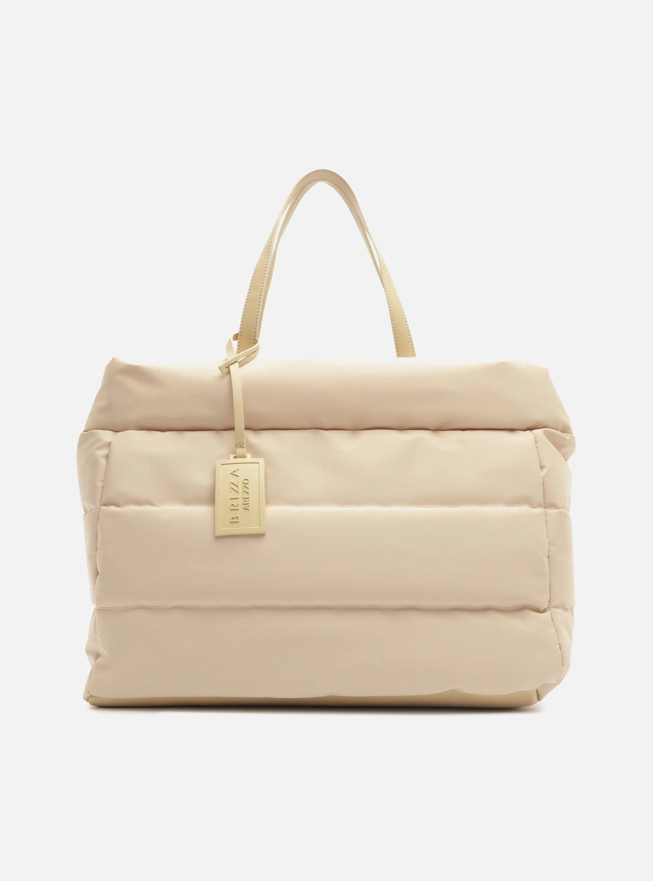 Bolsa Shopping Nude Grande Matelassê Brizza