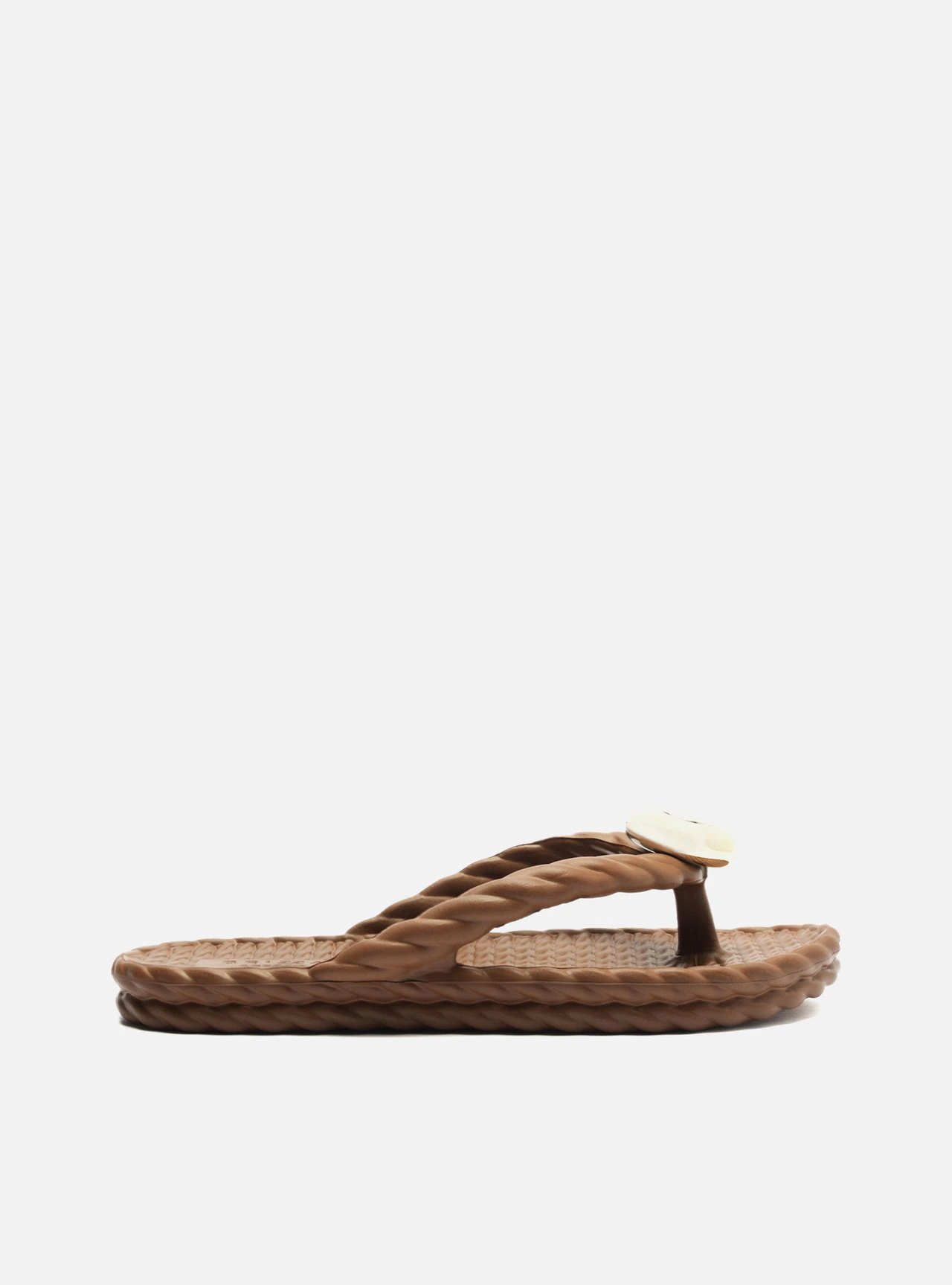 Chinelo Marrom Marrocos Metal Brizza