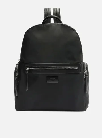 Mochila Nylon Grande Preta