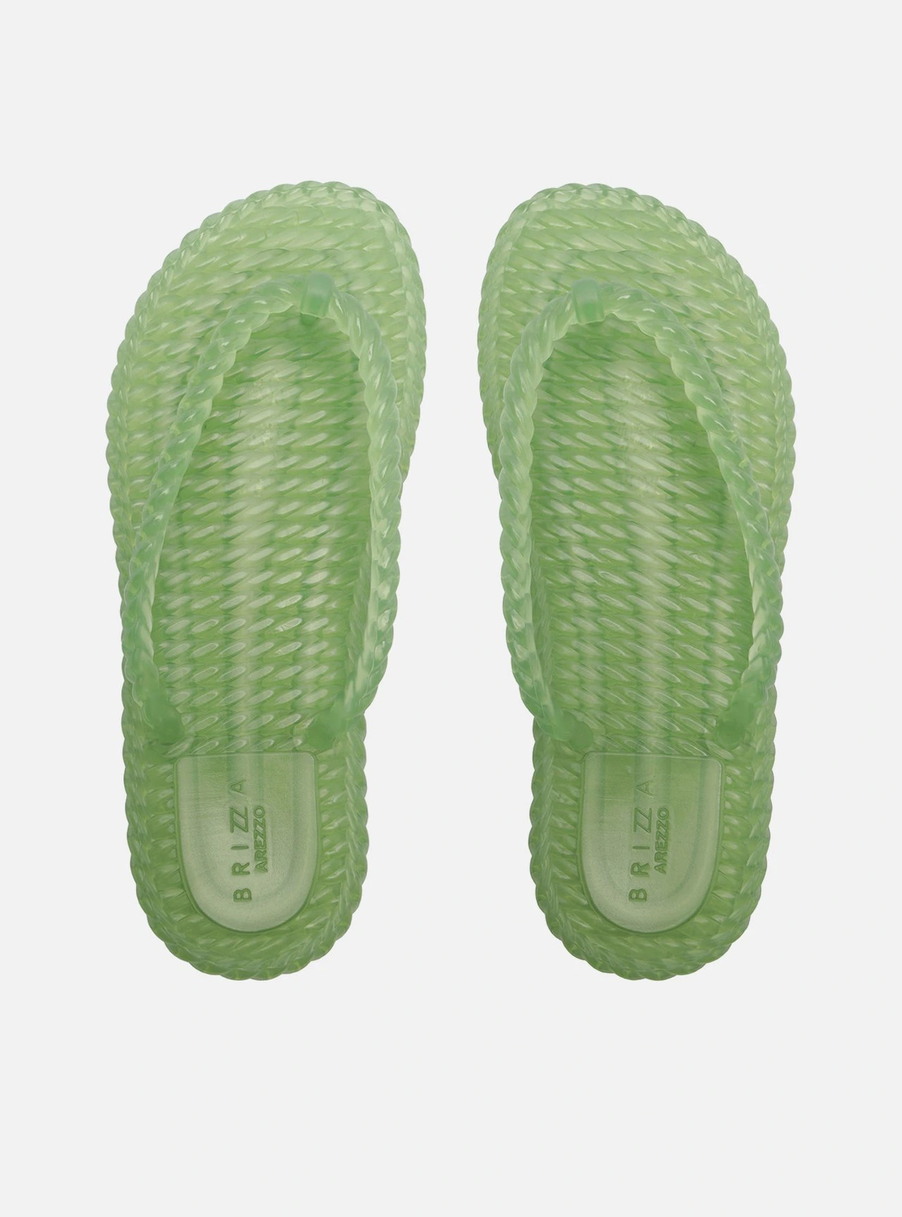 Chinelo de Dedo Verde Tressê Brizza