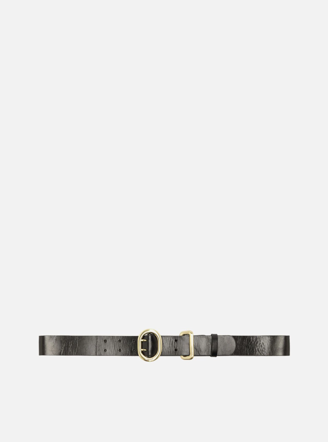 Cinto Largo Preto Couro