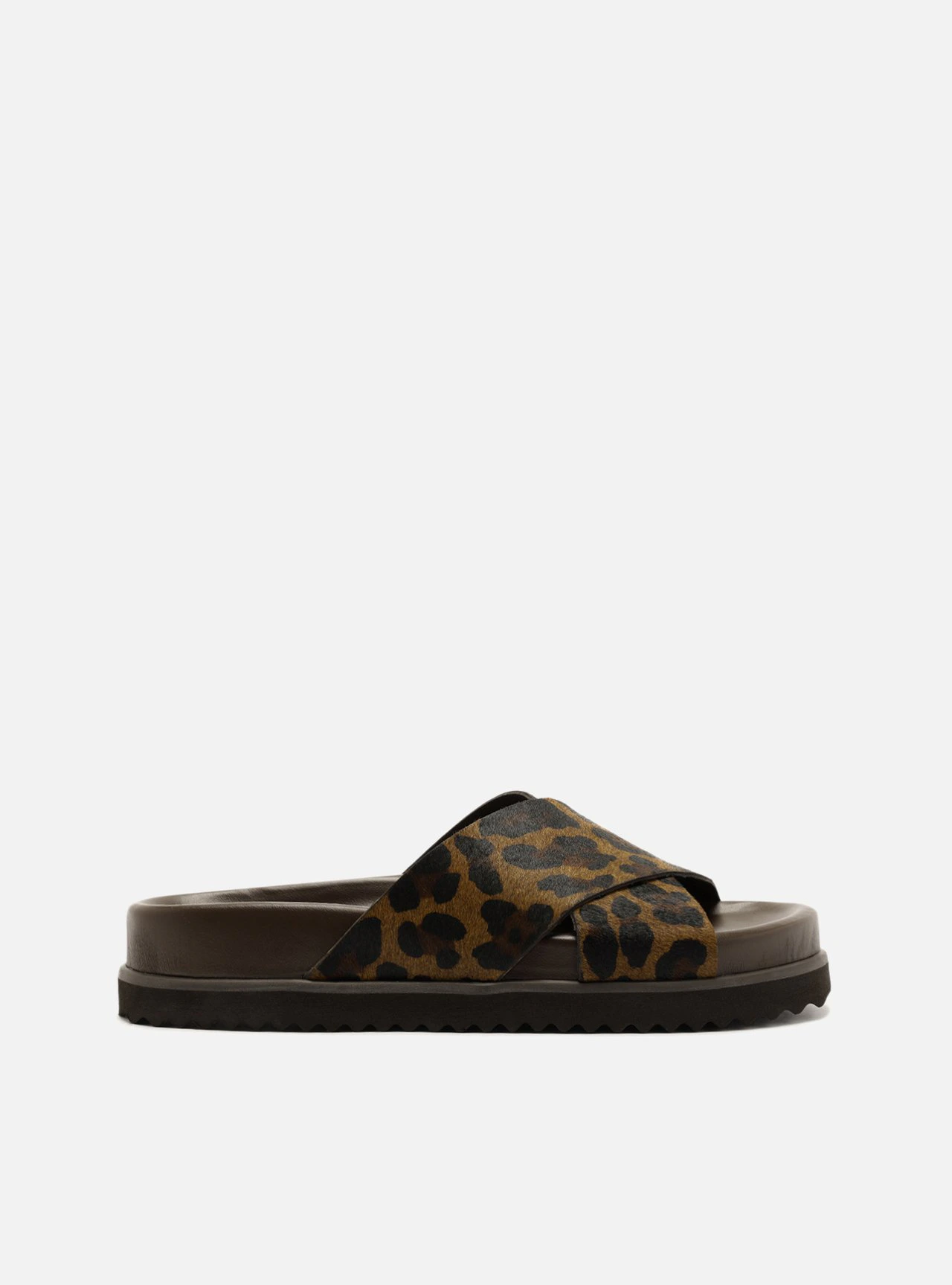 Tamanco Onça Flatform Xis Alto