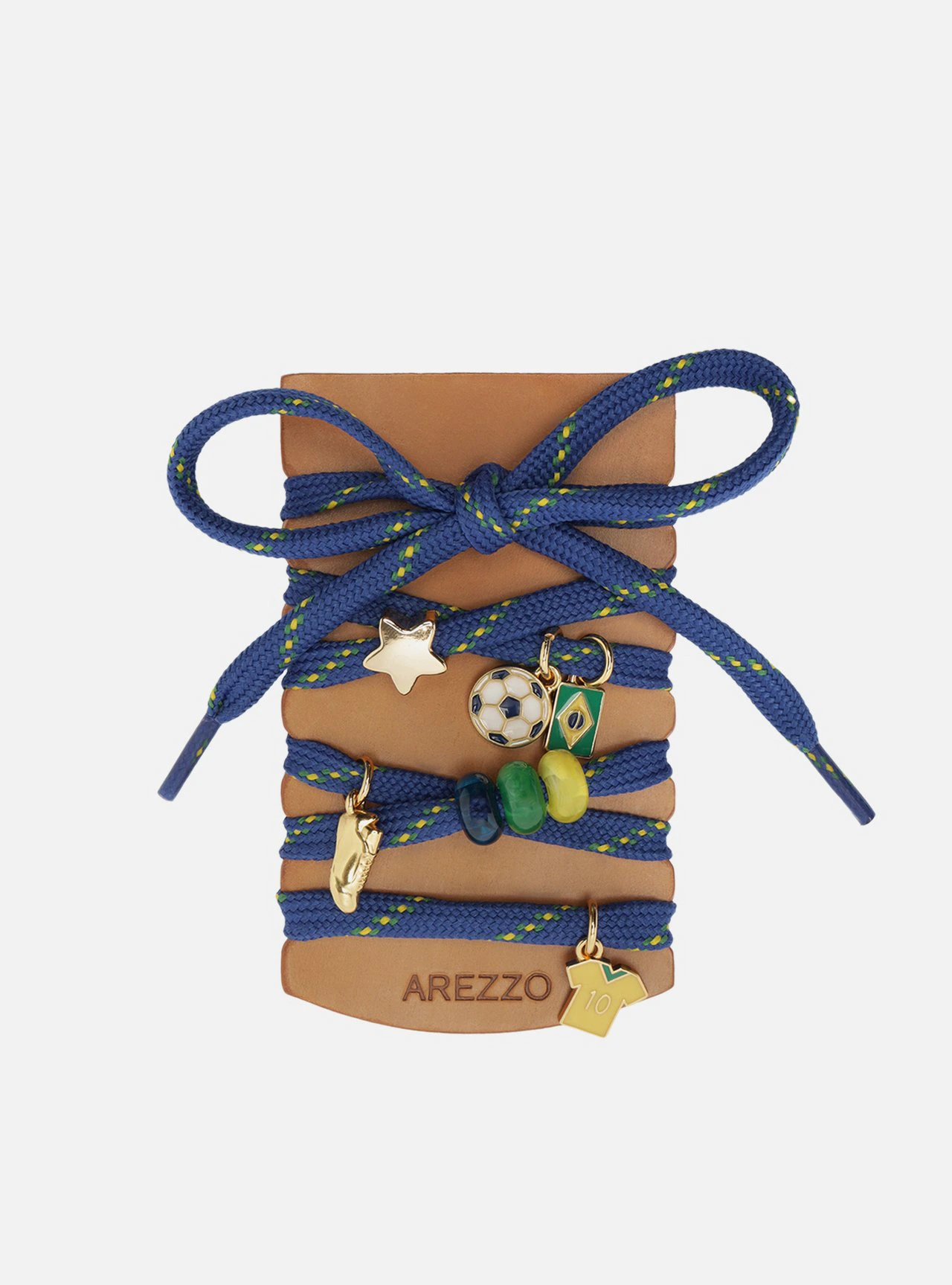 Kit Cadarços Azul Pins Brasil