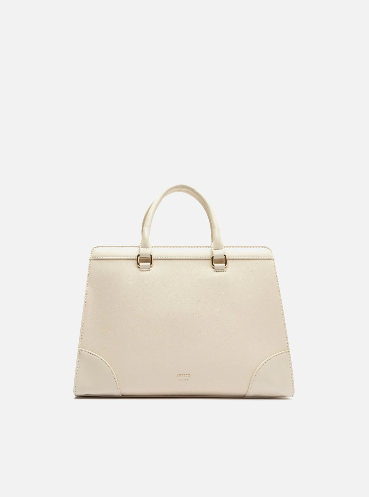 Bolsa Tote Off White Média Enrolados