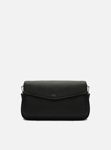 Bolsa Tiracolo Preta Média