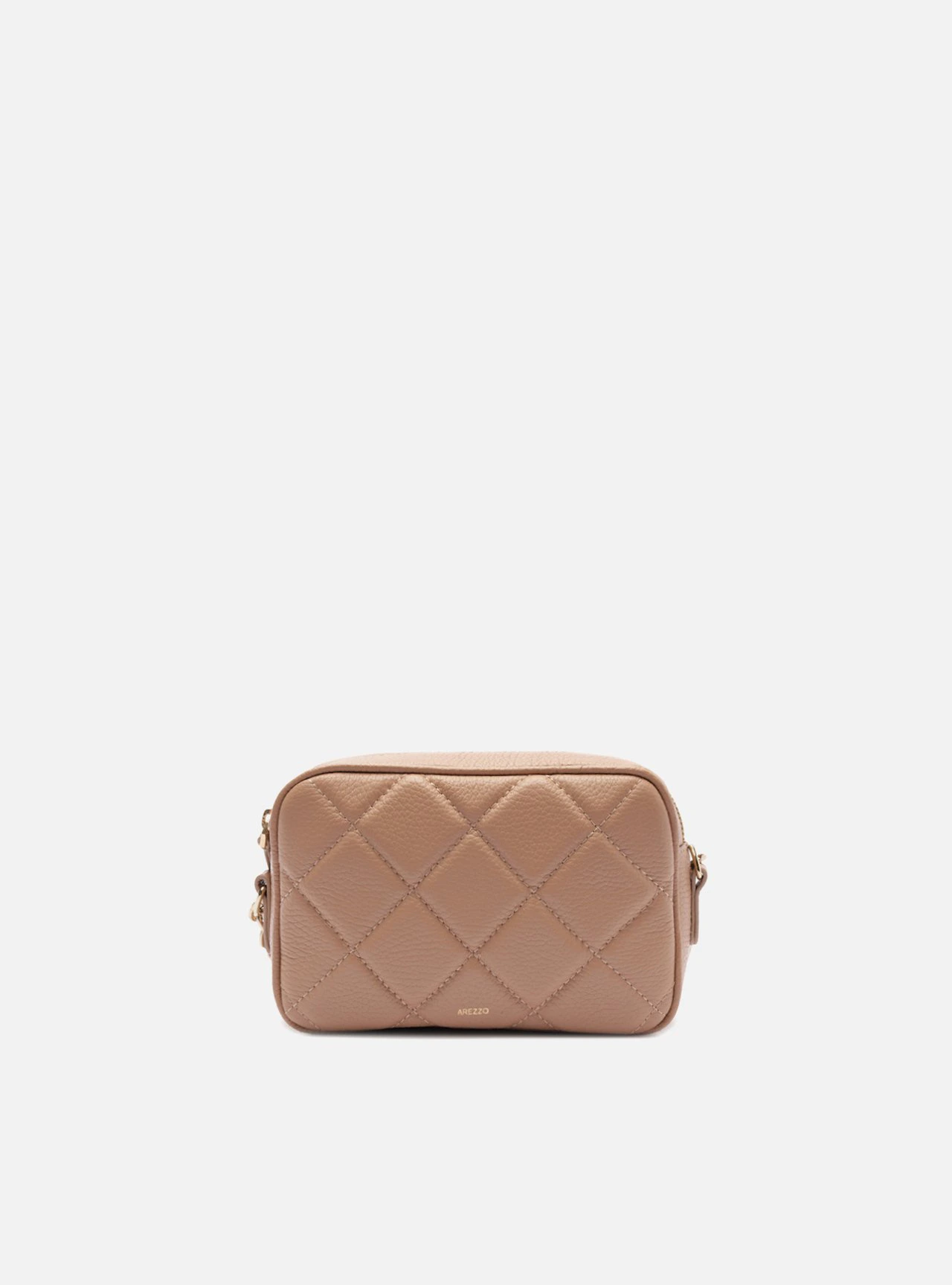 Bolsa Tiracolo Rosa Couro Matelassê Gab Pequena