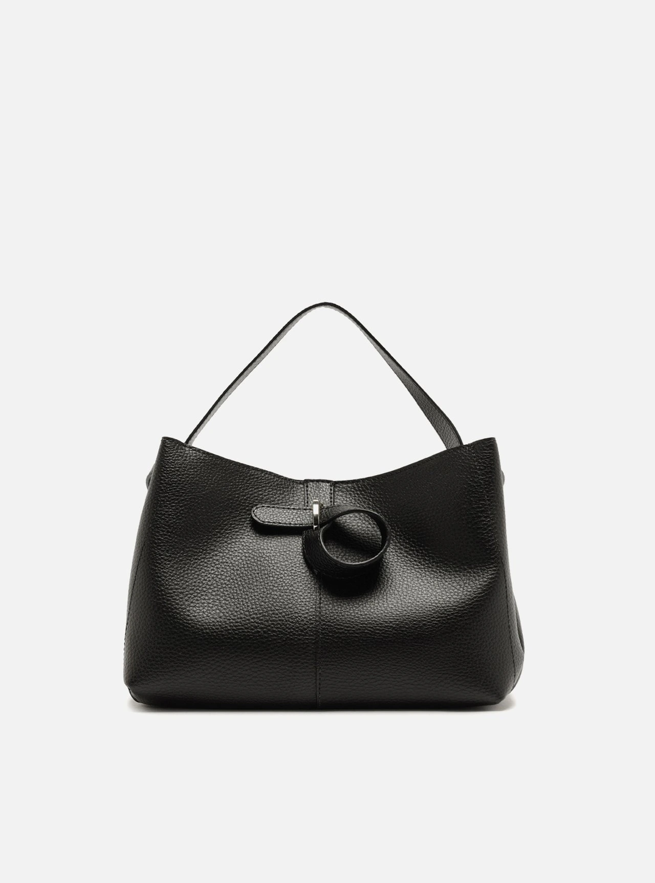 Bolsa Tote Preta Média Laço