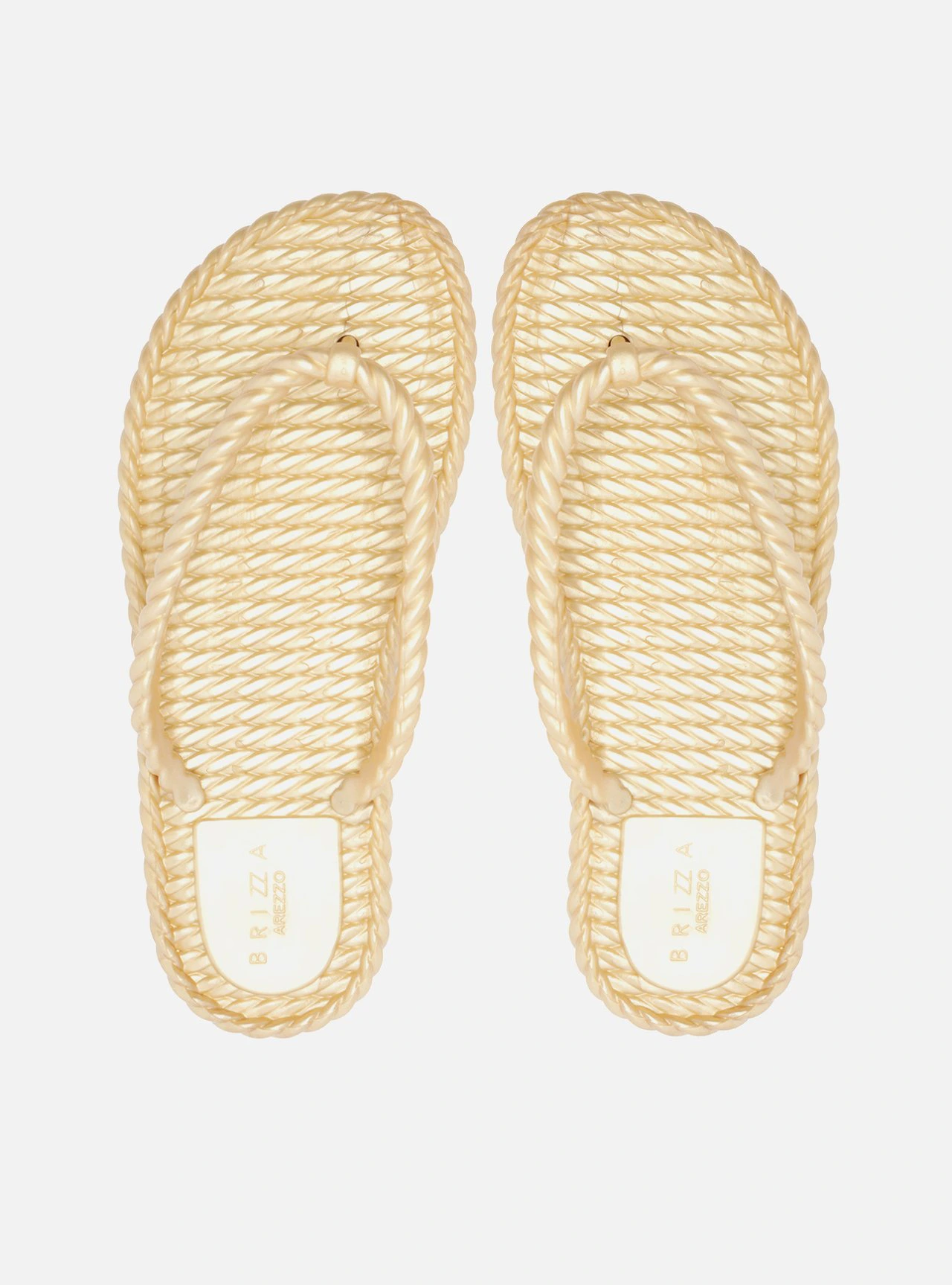 Chinelo Dourado Marrocos Jelly
