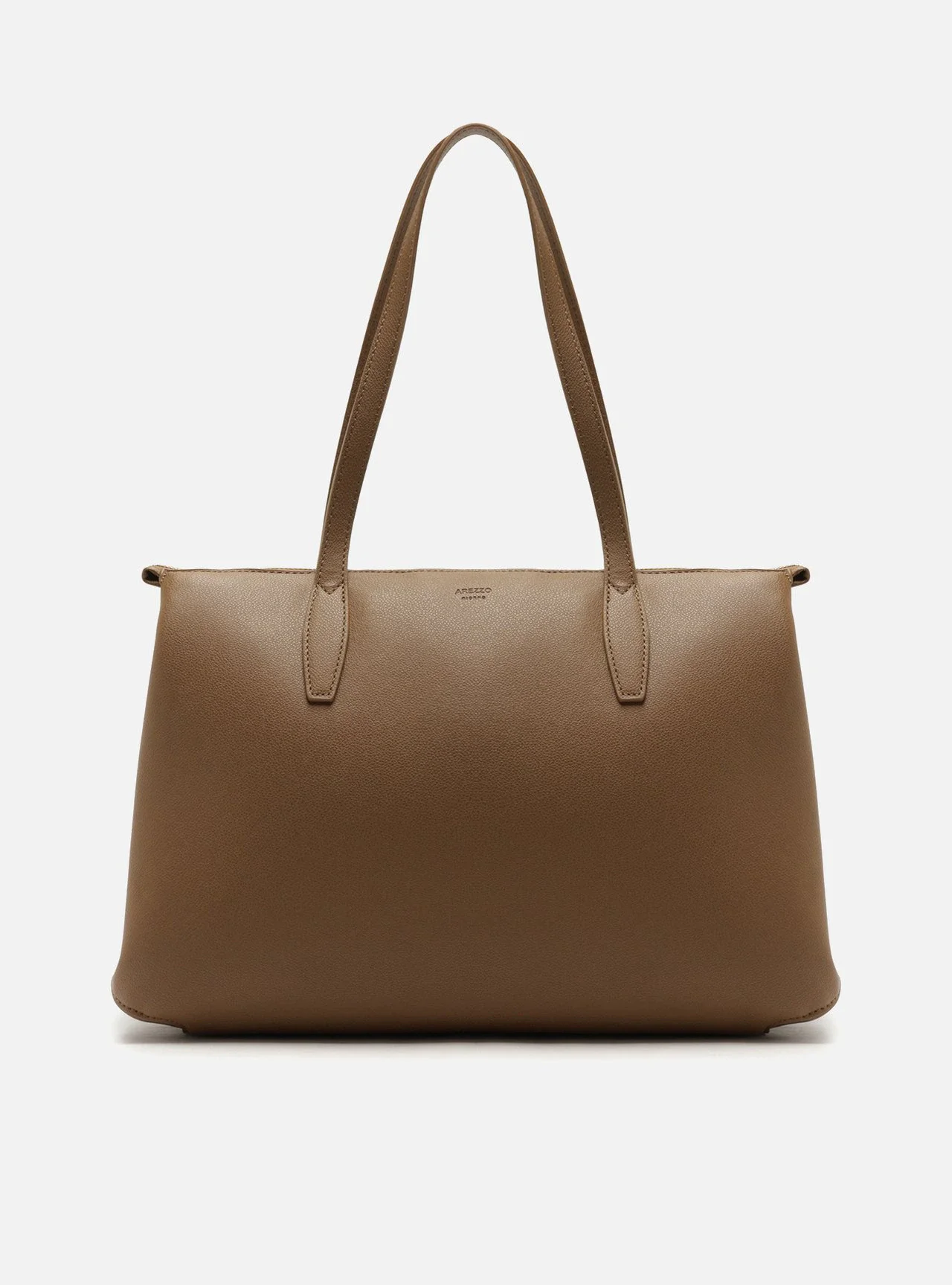 Bolsa Shopping Marrom Grande
