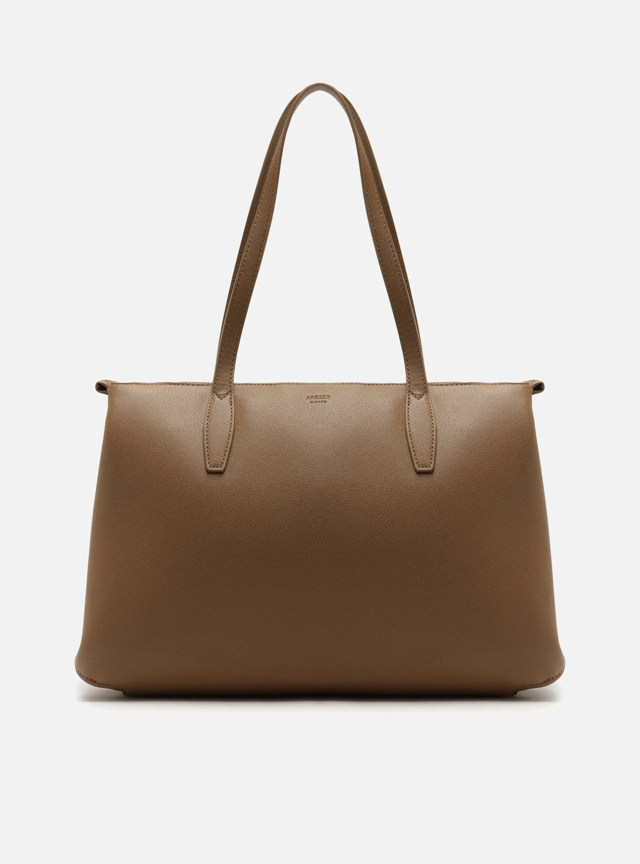 Bolsa Shopping Marrom Grande