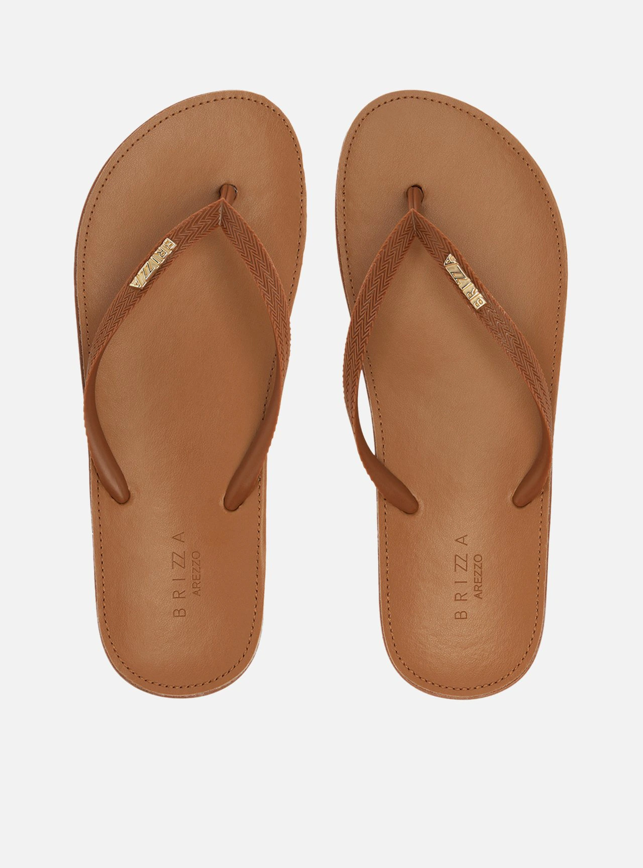 Chinelo de Dedo Marrom Recouro Fit