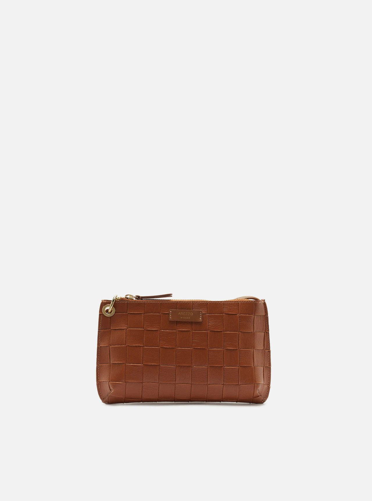 Bolsa Tiracolo Marrom Pequena Tressê