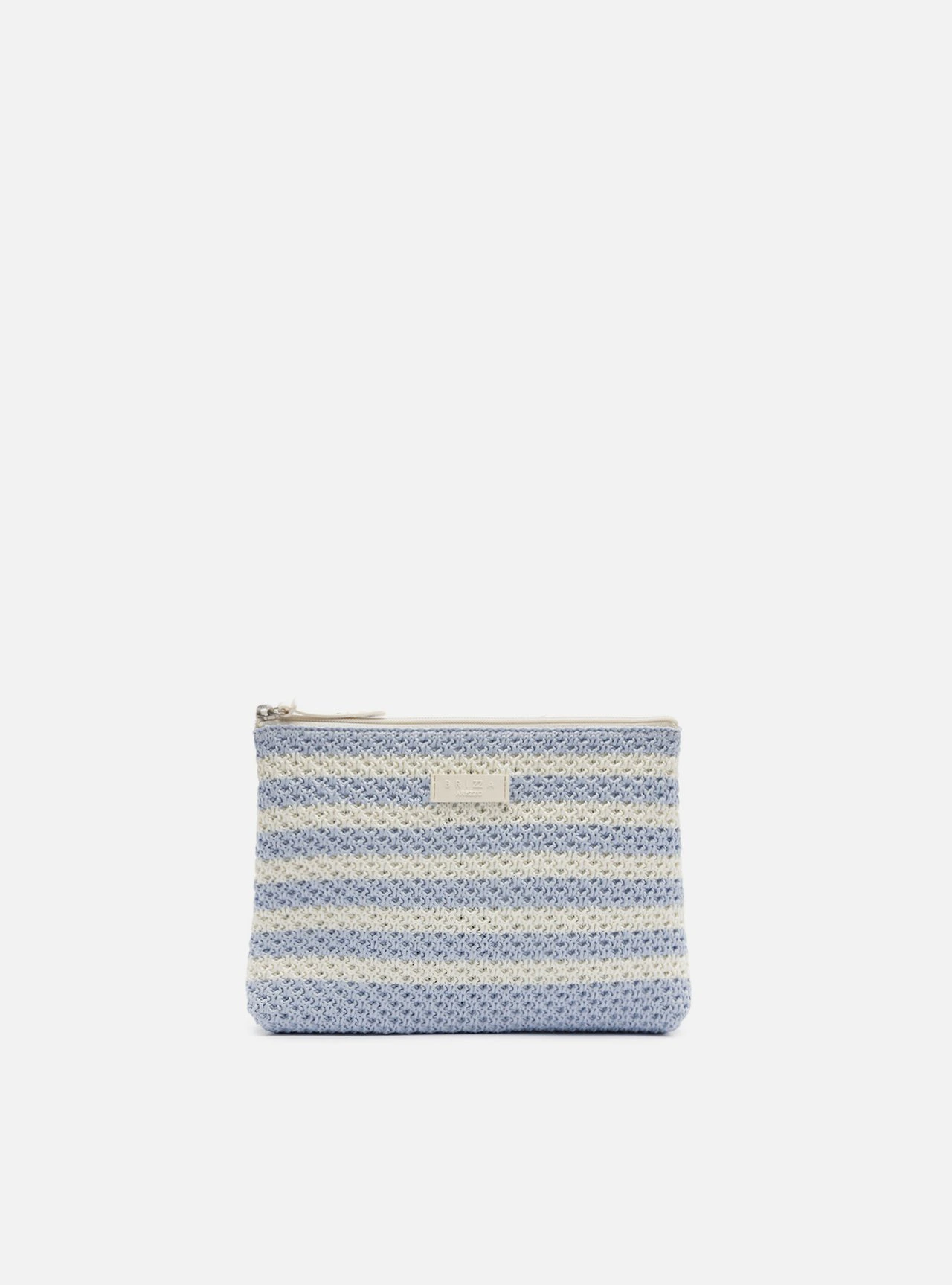 Necessaire Multicolorida Knit Listrada Brizza