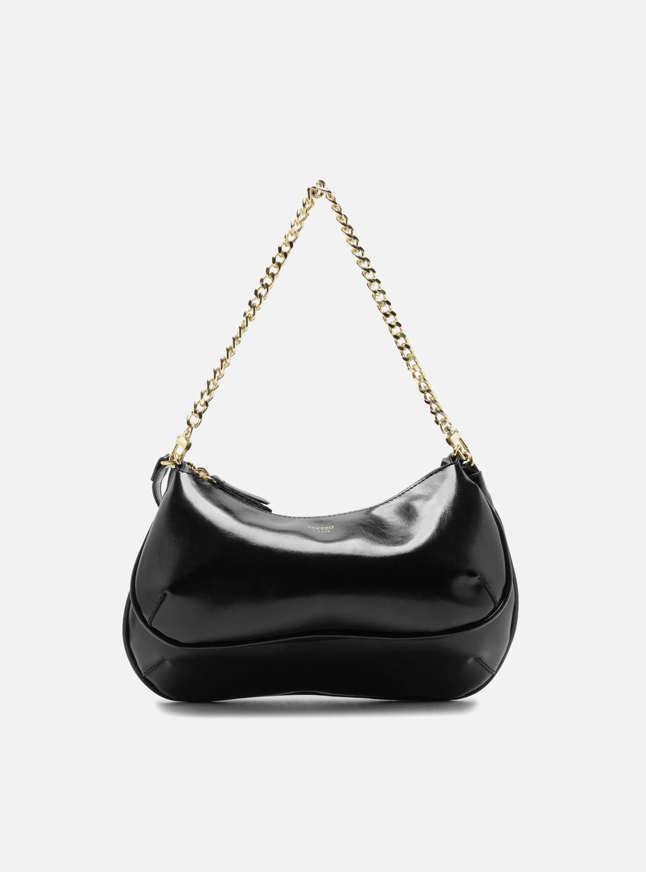 Bolsa Tiracolo Preta Média Corrente
