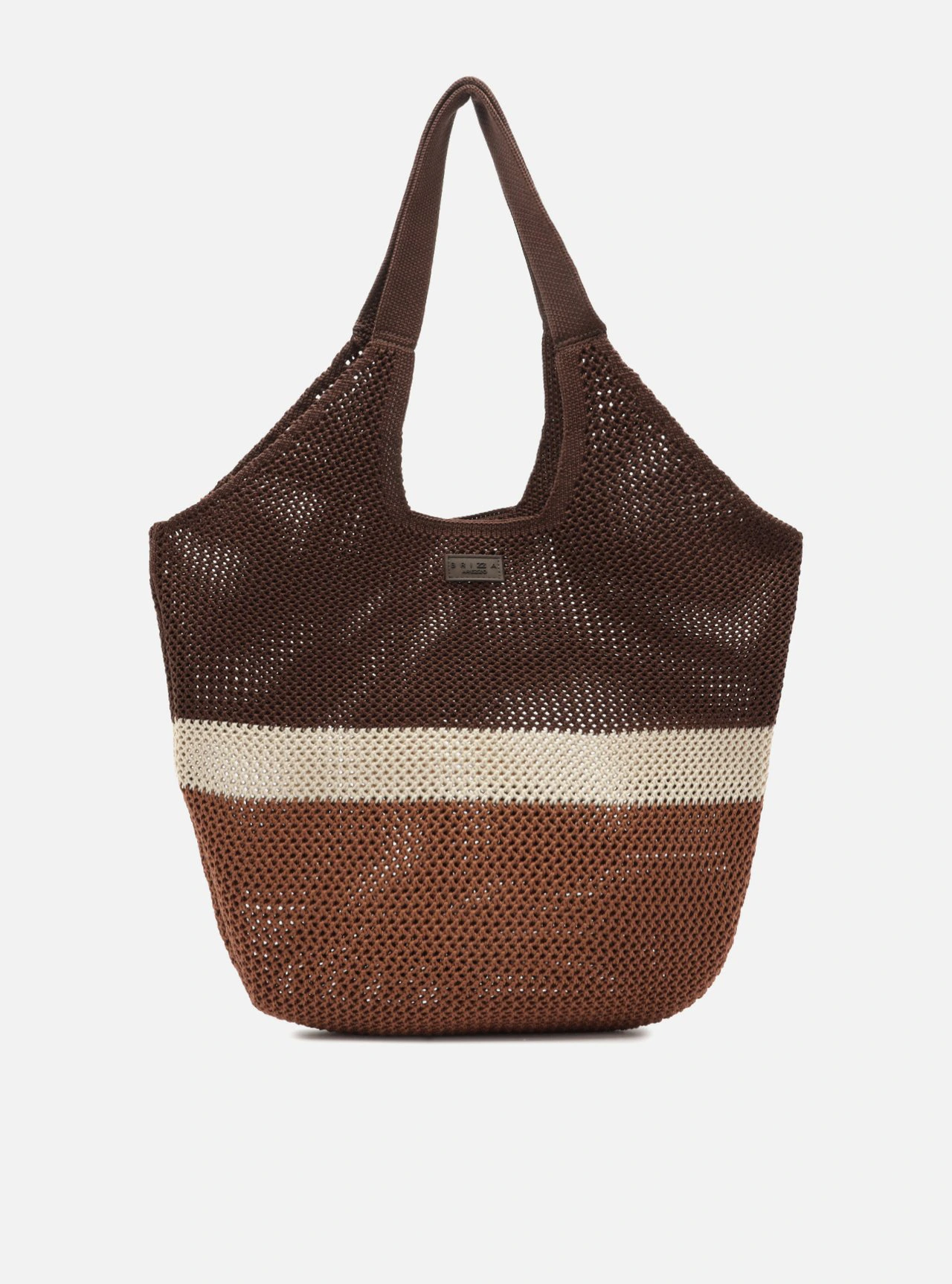 Bolsa Shopping Multineutra Knit Grande Brizza