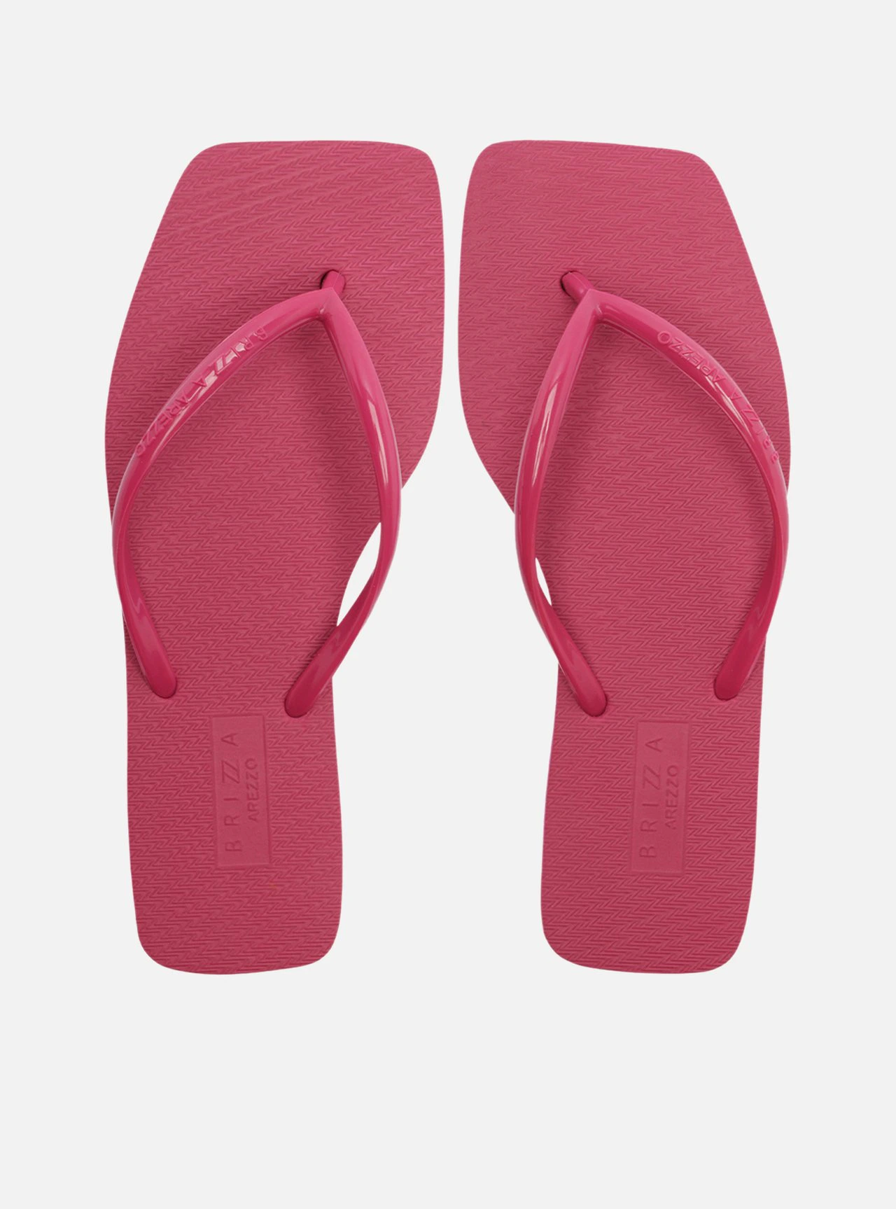 Chinelo de Dedo Rosa Flatform Brizza