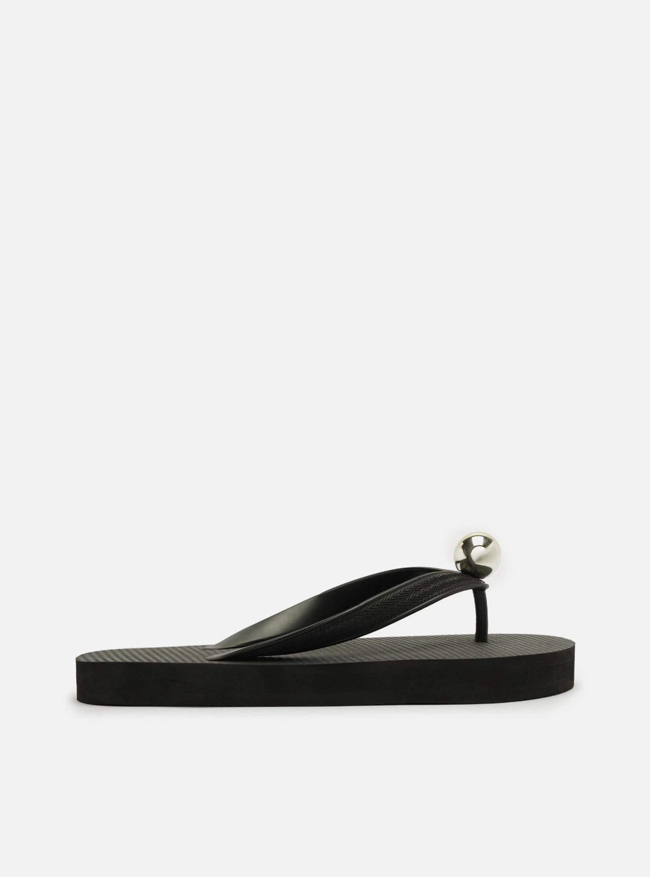 Chinelo de Dedo Preto Brizza Up Esfera