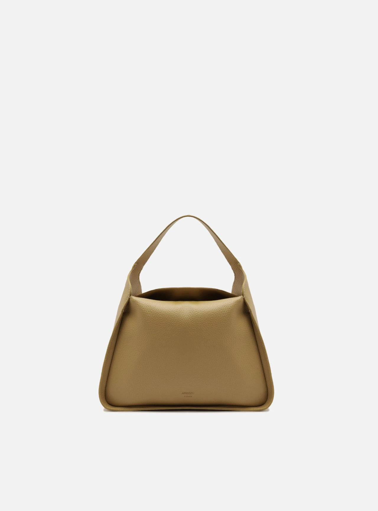 Bolsa Tote Nude Pequena Granulada