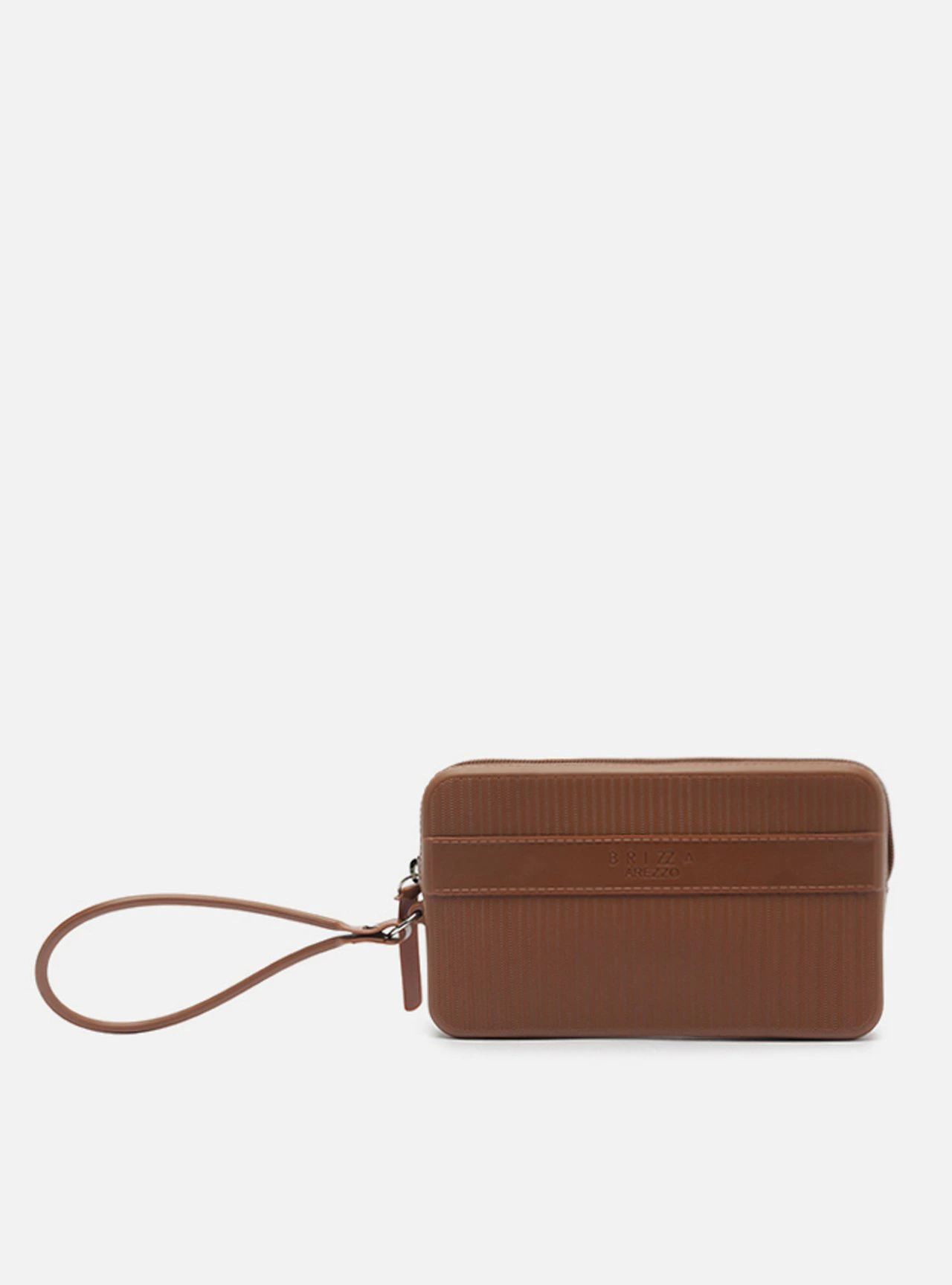 Bolsa Clutch Marrom Pequena Brizza