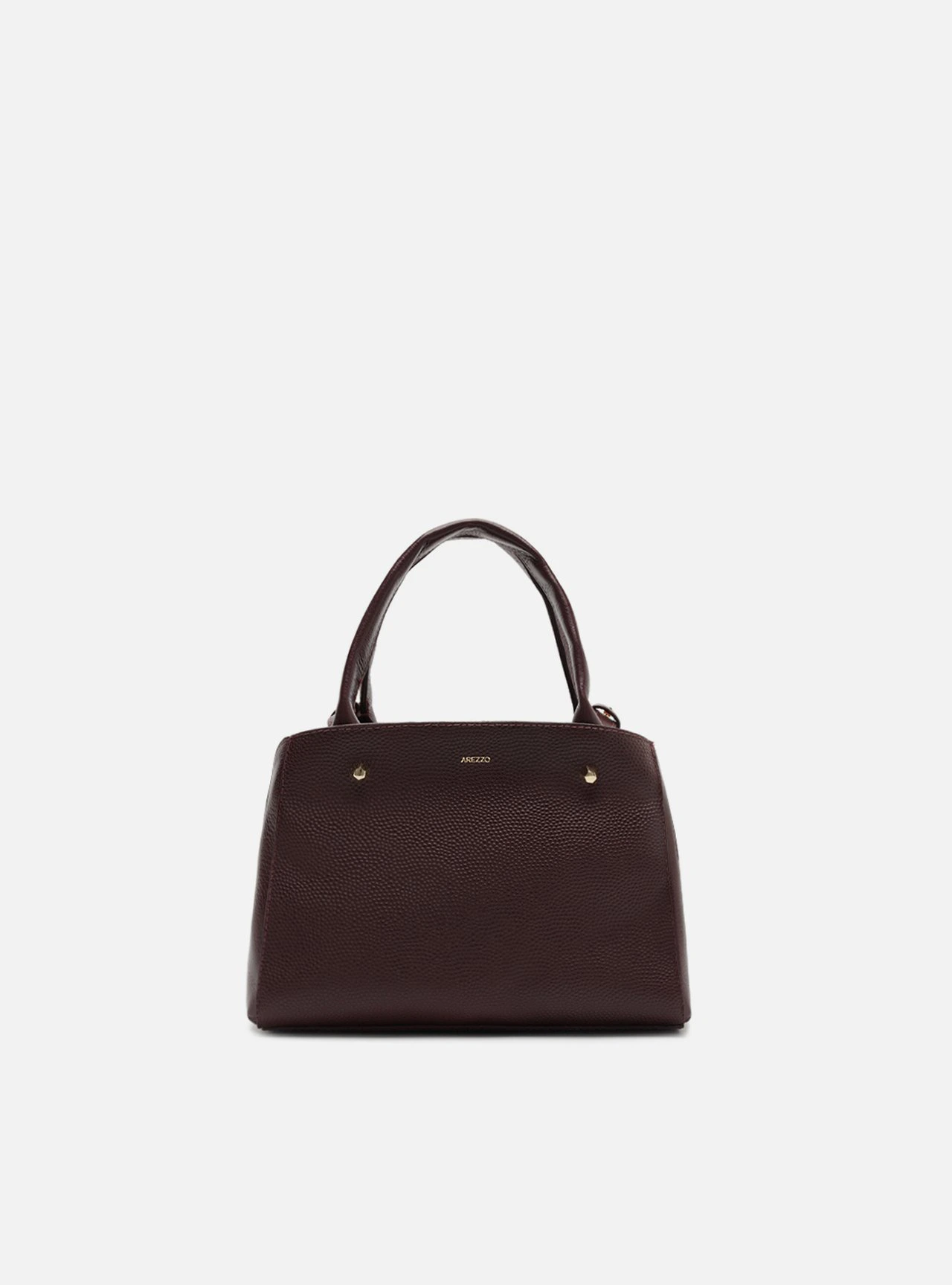 Bolsa Tote Bordô Couro Bella Pequena