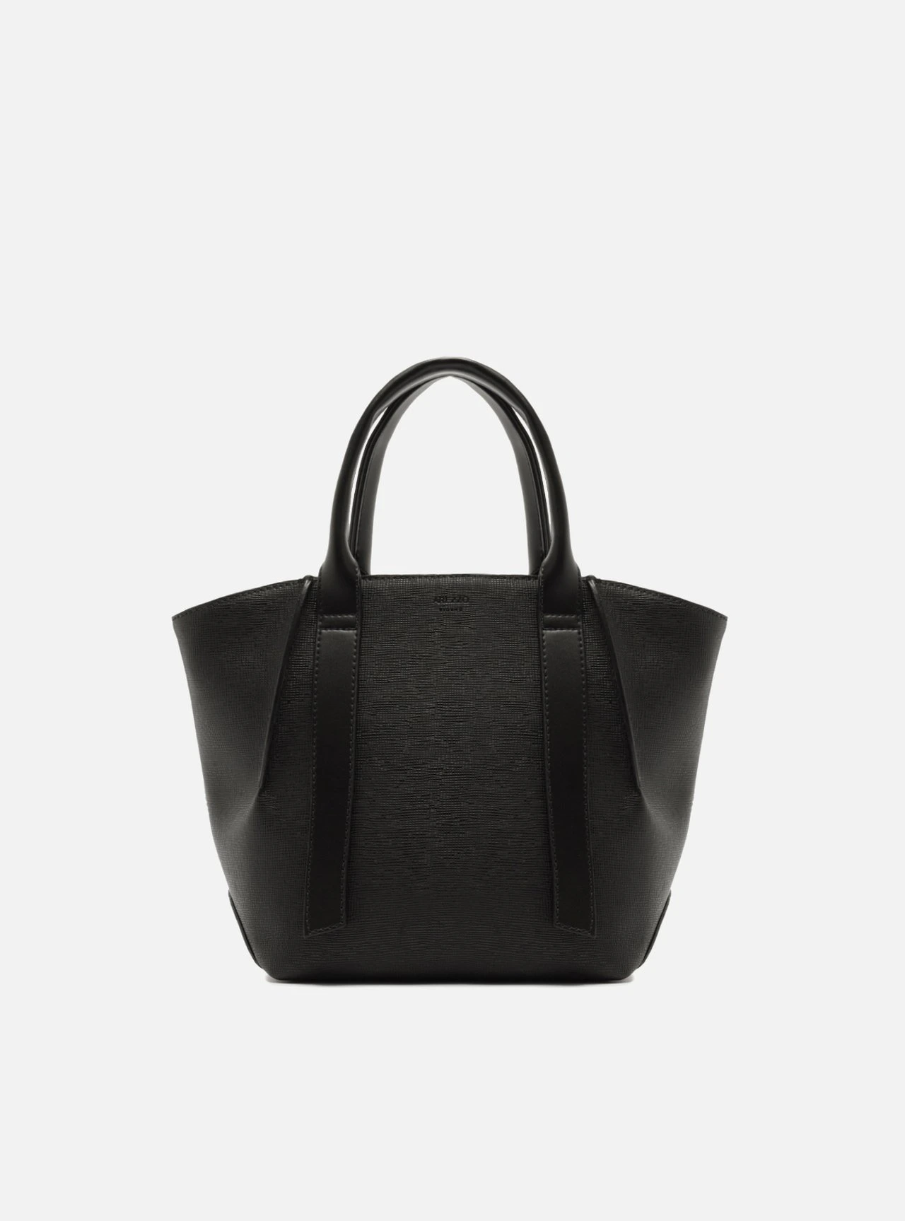 Bolsa Tote Preta Média Tiras