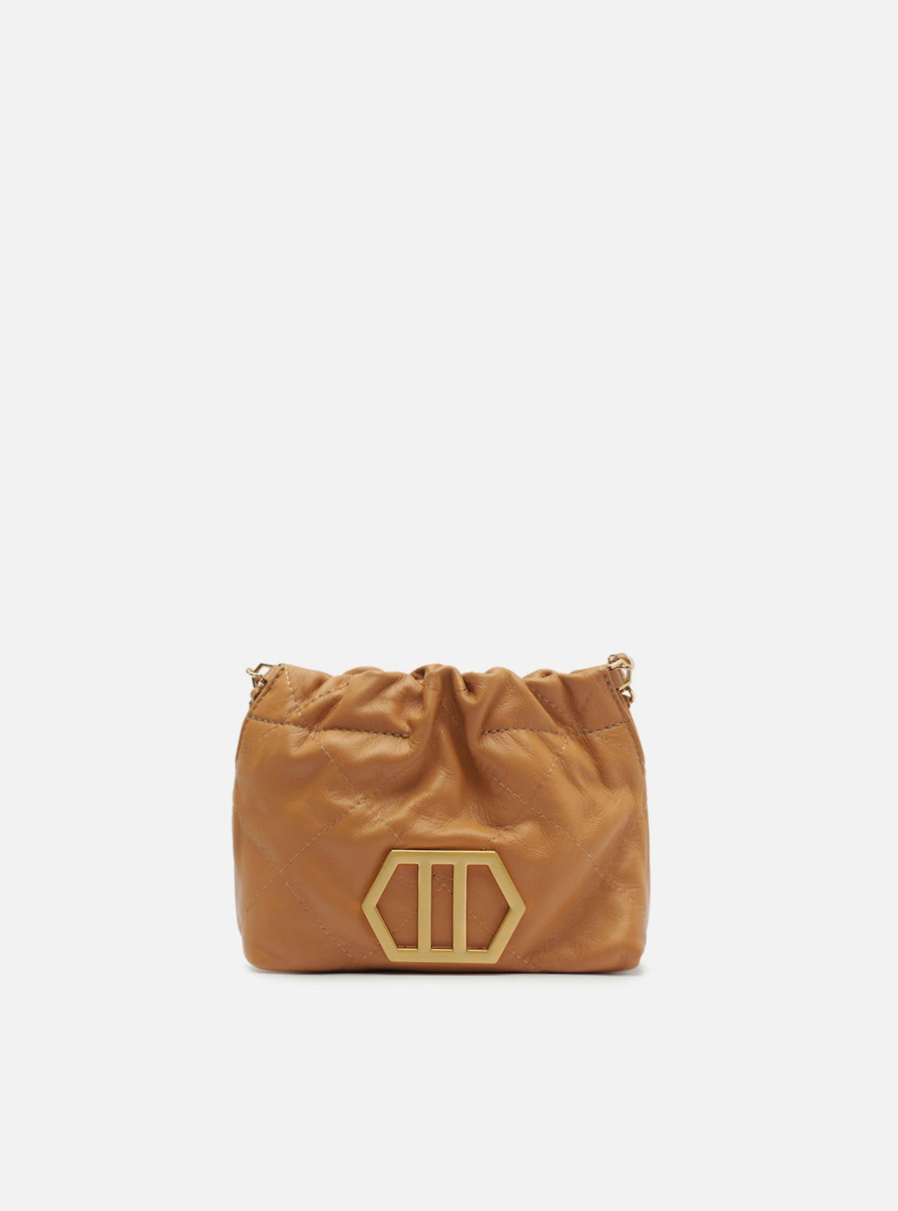 Bolsa Tiracolo Marrom Clara Couro Esther Pequena
