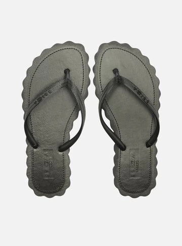 Chinelo de Dedo Preto Recouro Daisy