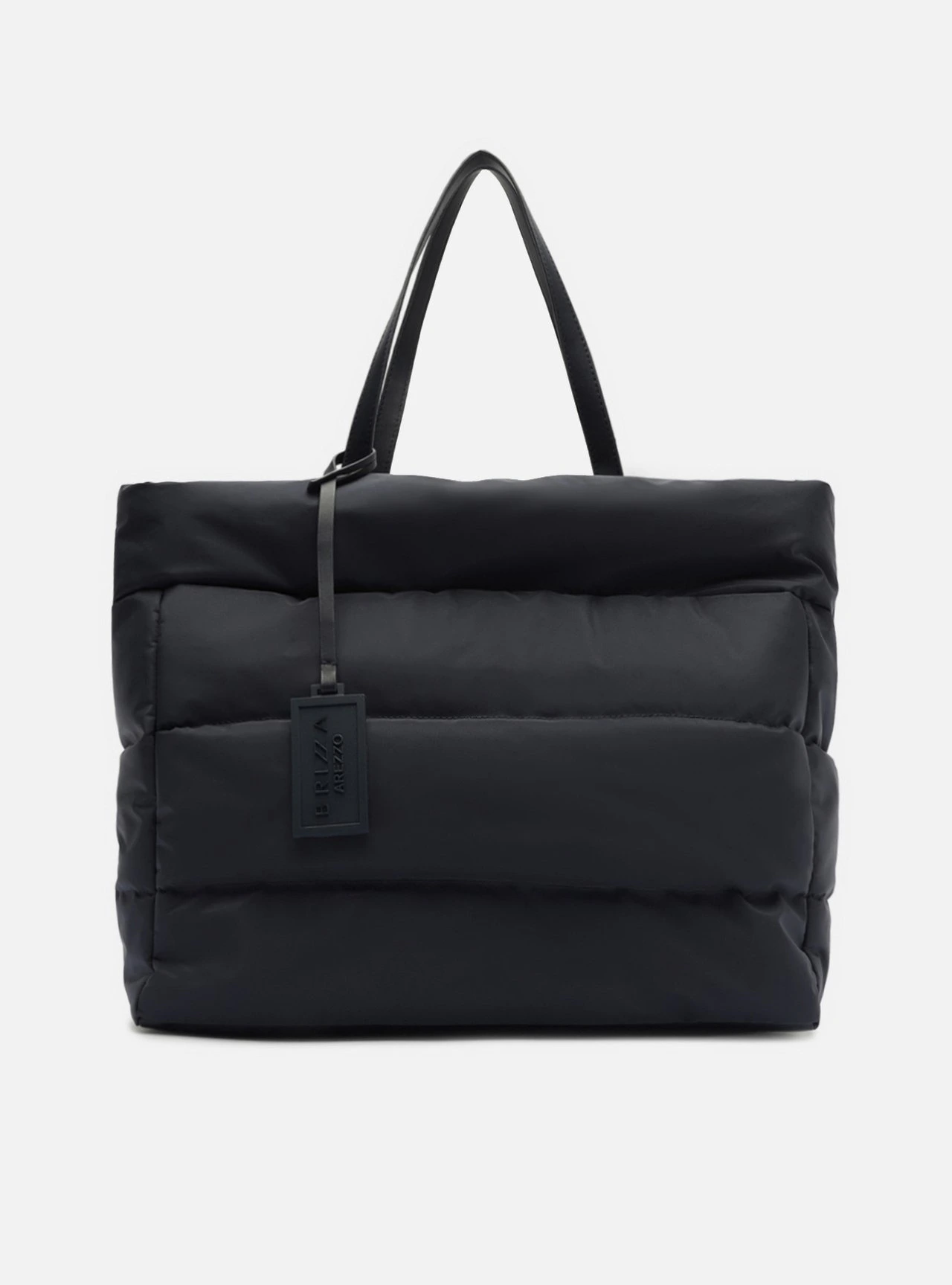 Bolsa Shopping Azul Grande Matelassê Brizza
