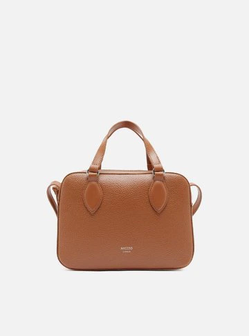 Bolsa Tiracolo Marrom Média
