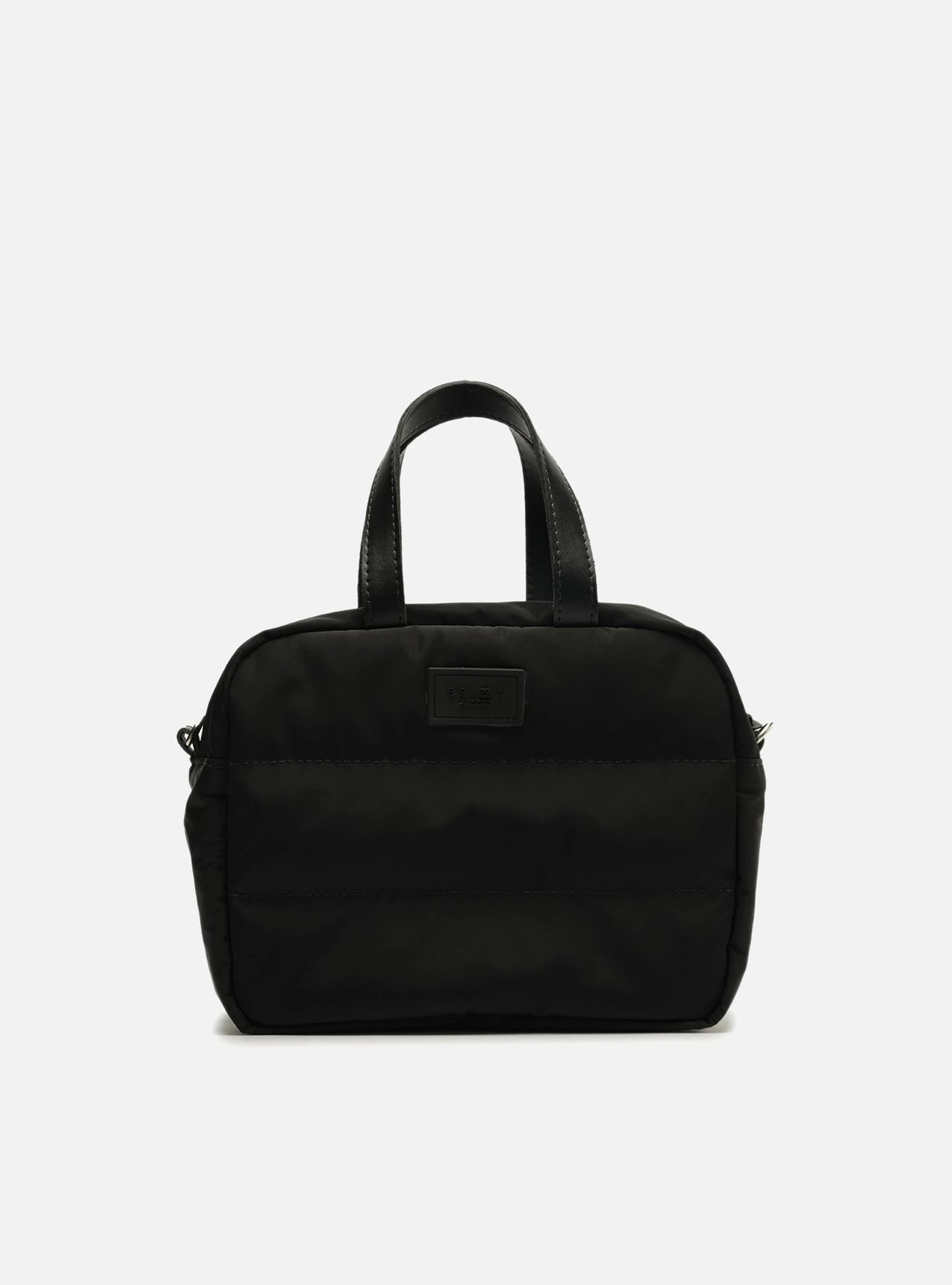 Bolsa Térmica Tiracolo Preta Nylon Gigi Média