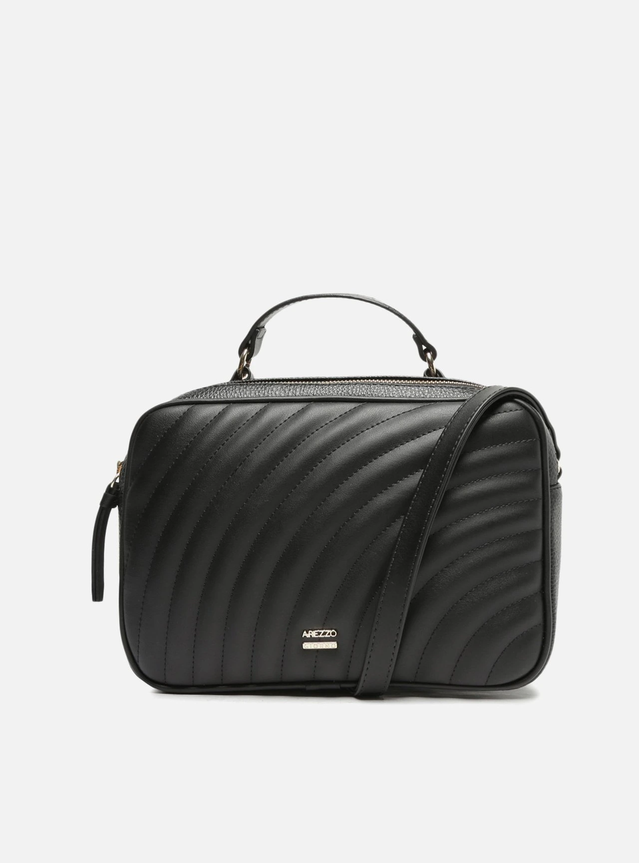 Bolsa Tiracolo Preta Elisa Média