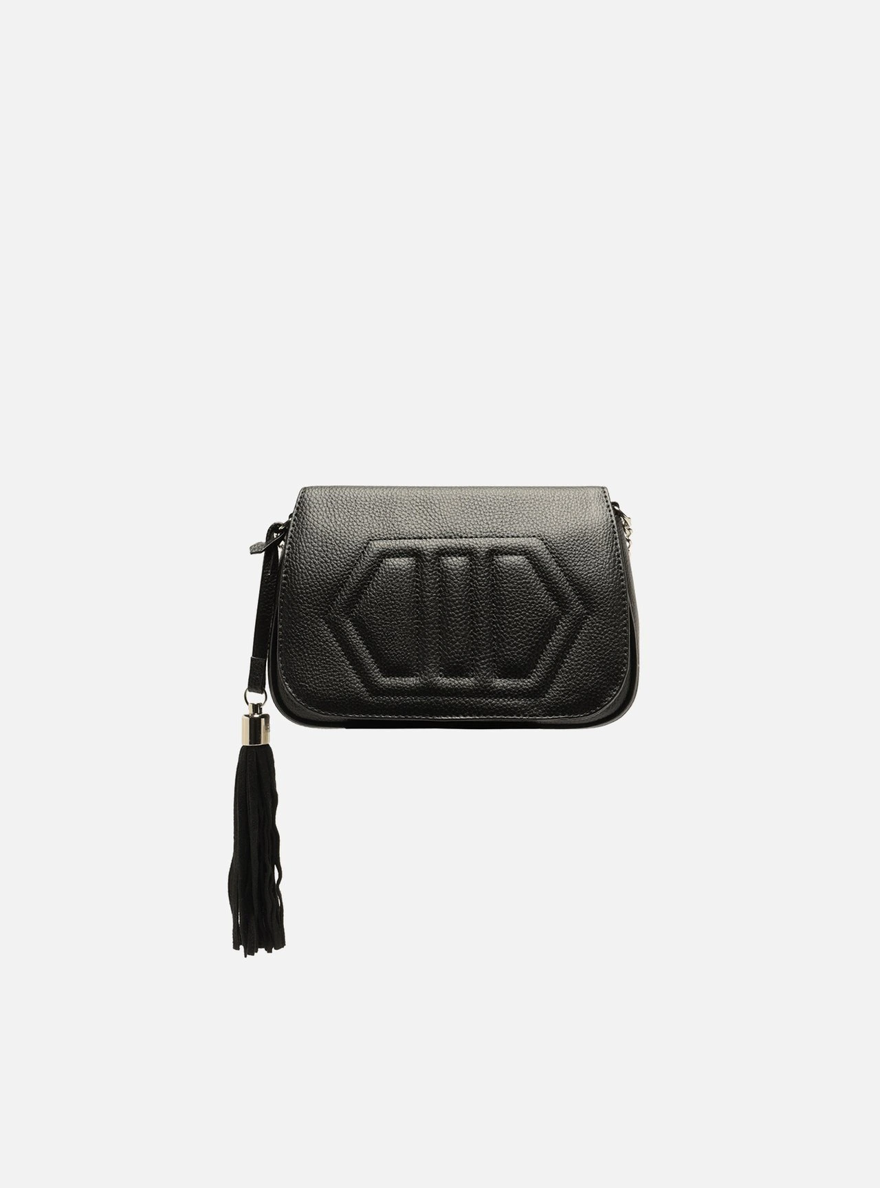 Bolsa Tiracolo Preta Verona Pequena Corrente