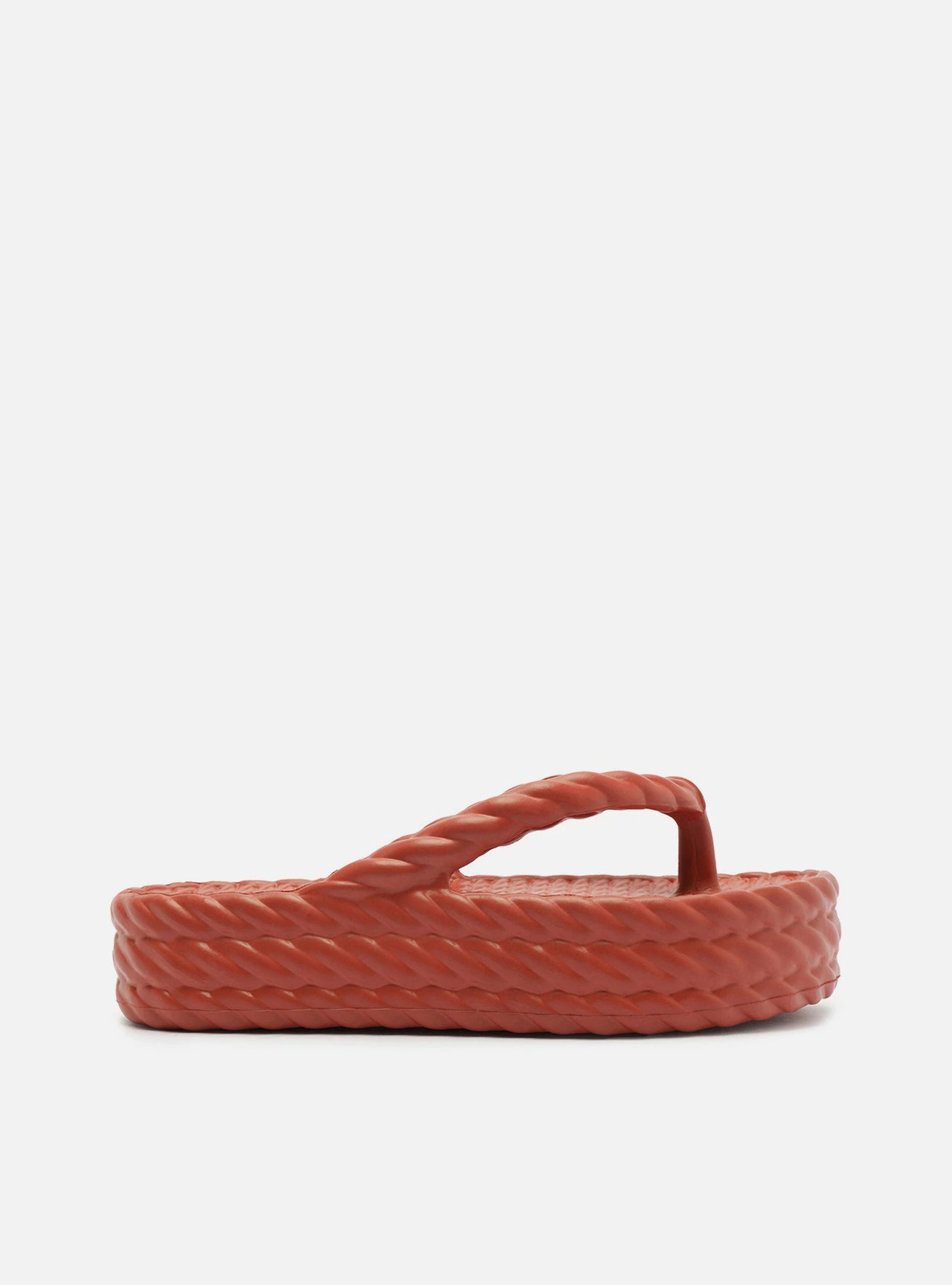 Sandália Terracota Flatform Marrocos Mid