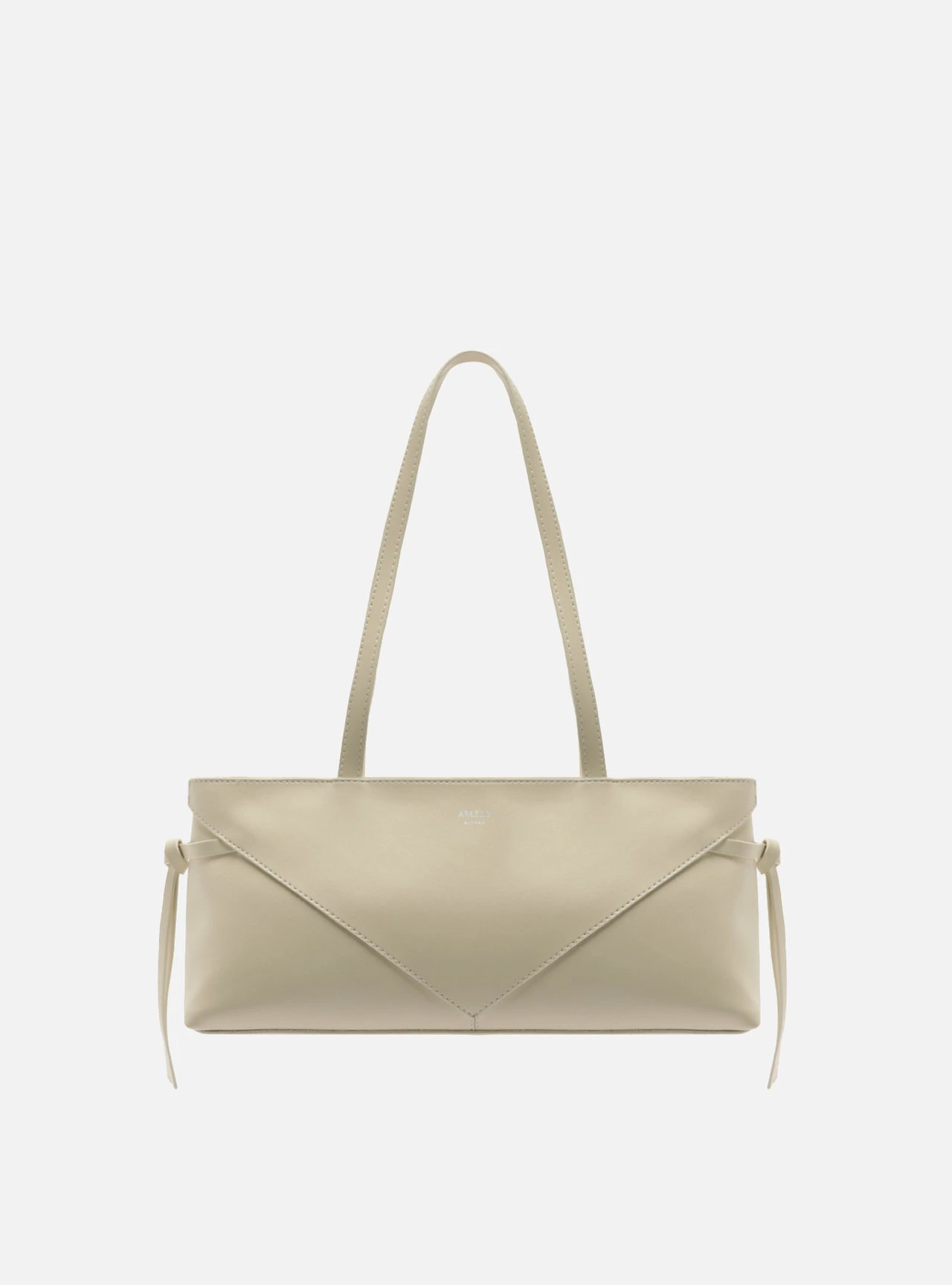 Bolsa Shoulder Branca Média Nó