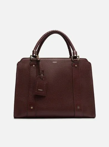Bolsa Tote Vermelha Couro Piazza Grande