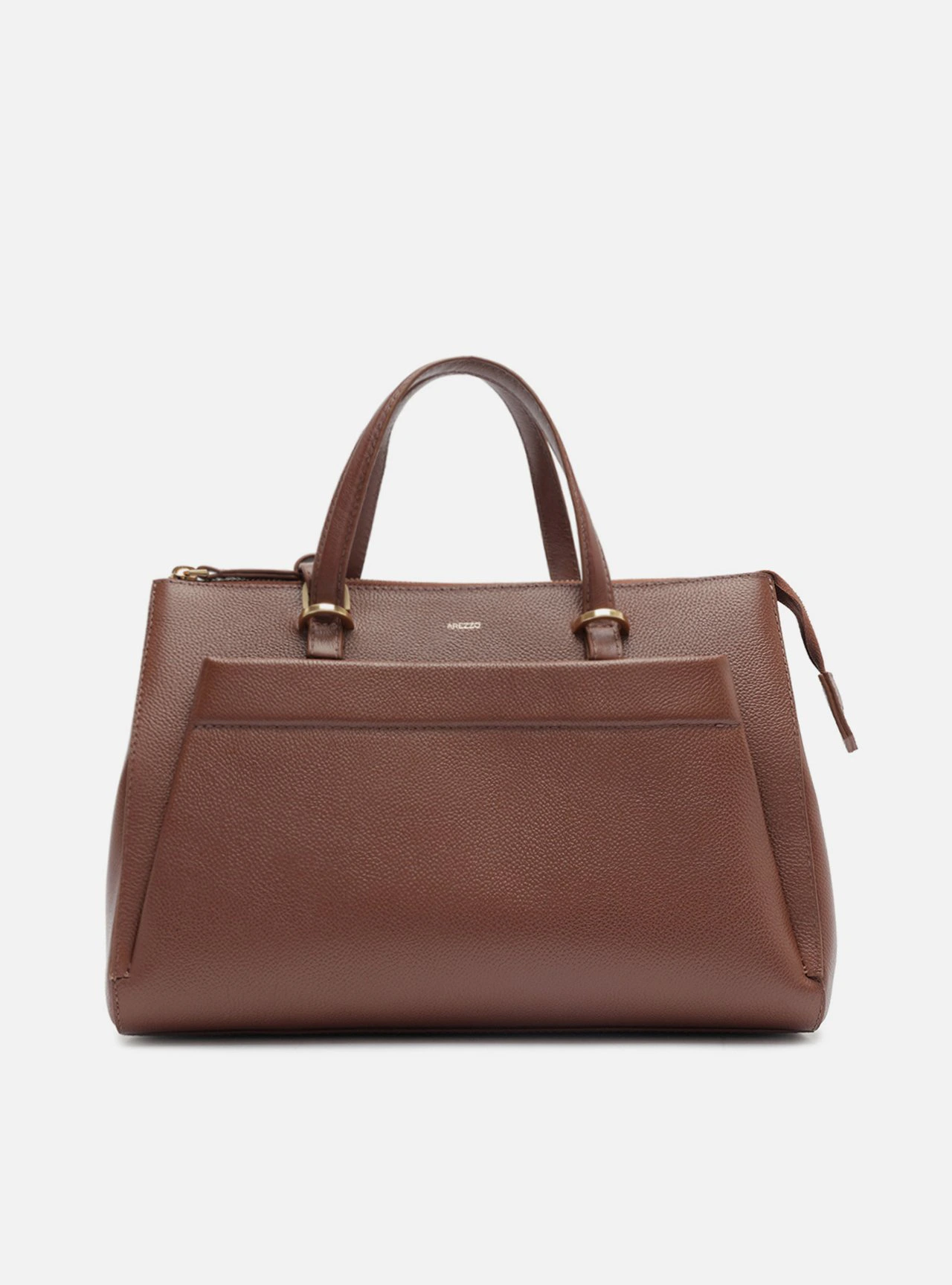 Bolsa Tote Marrom Couro Grande