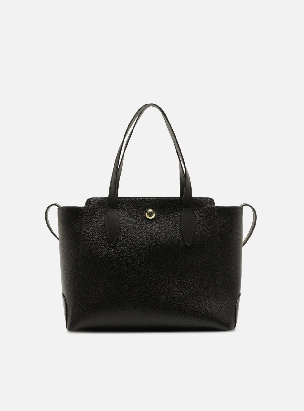 Bolsa Tote Preta Média Metais