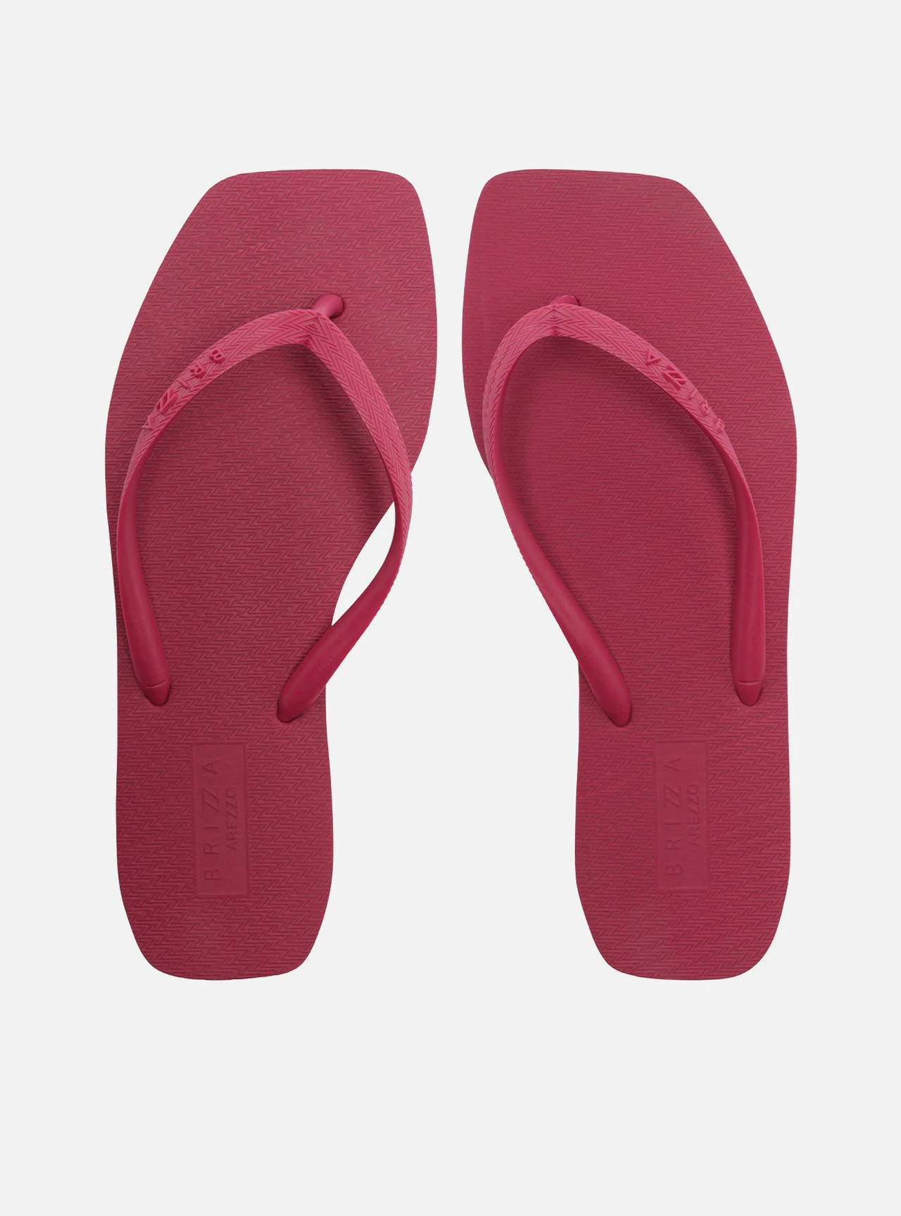Chinelo de Dedo Rosa Flatform Brizza