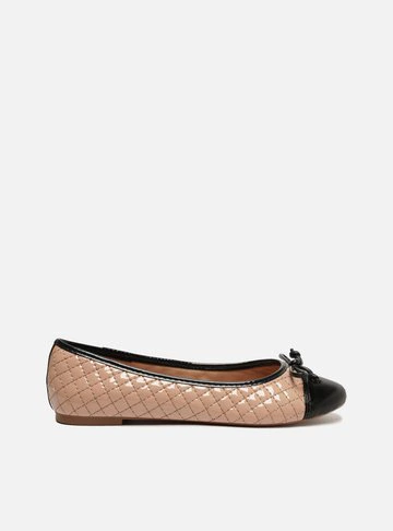 Sapatilha Classic Bege Cap Toe Preta
