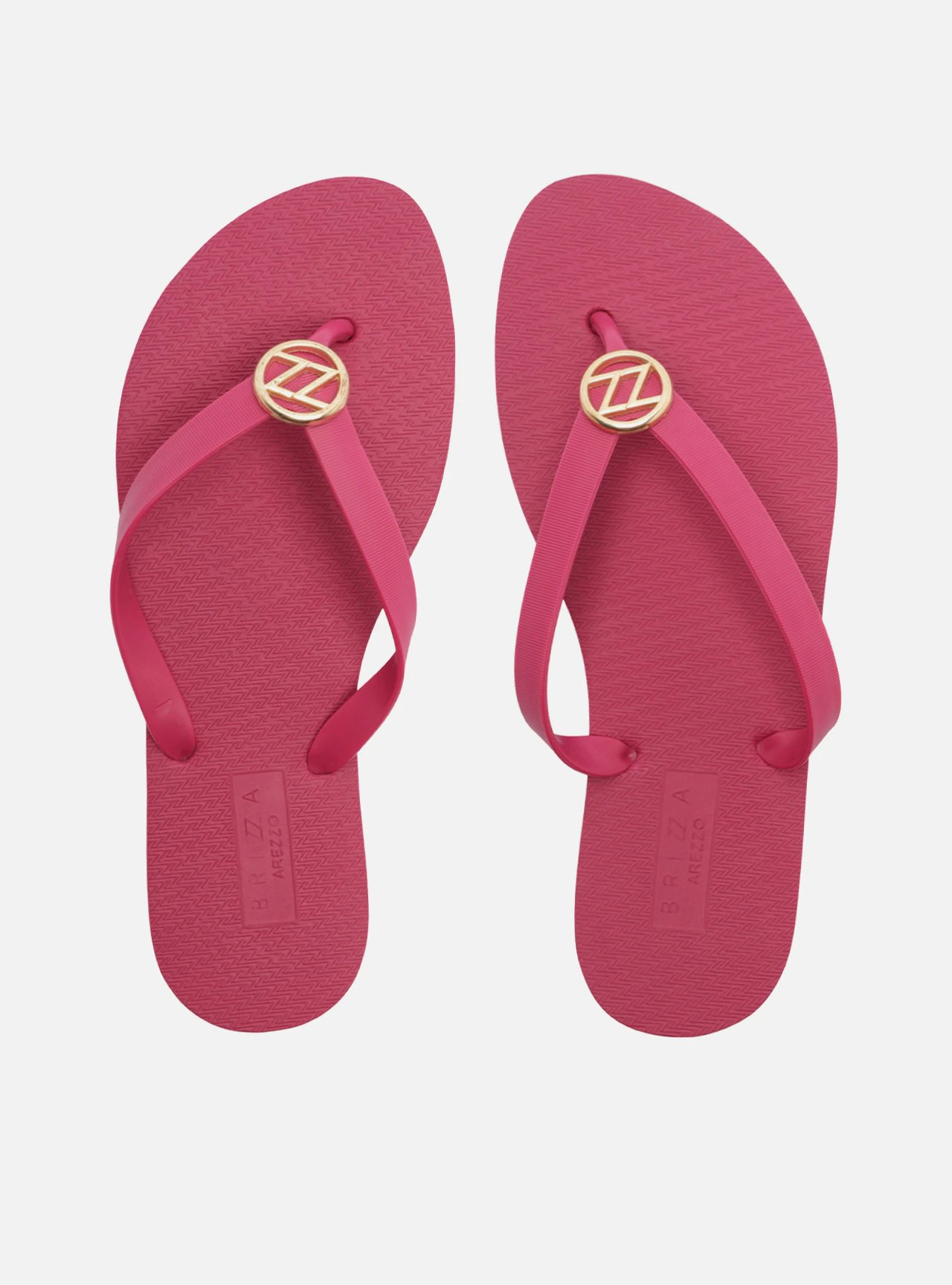 Chinelo Rosa Essential Metal ZZ
