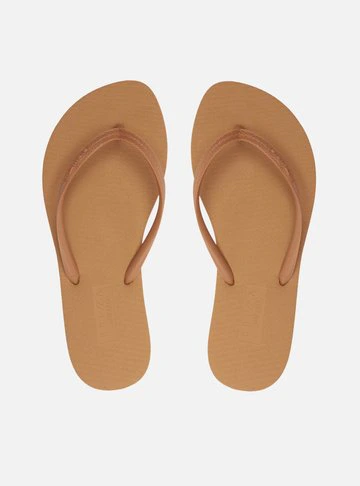 Chinelo de Dedo Marrom Básico Brizza