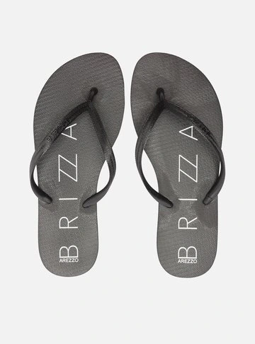 Chinelo de Dedo Preto Básico Brizza