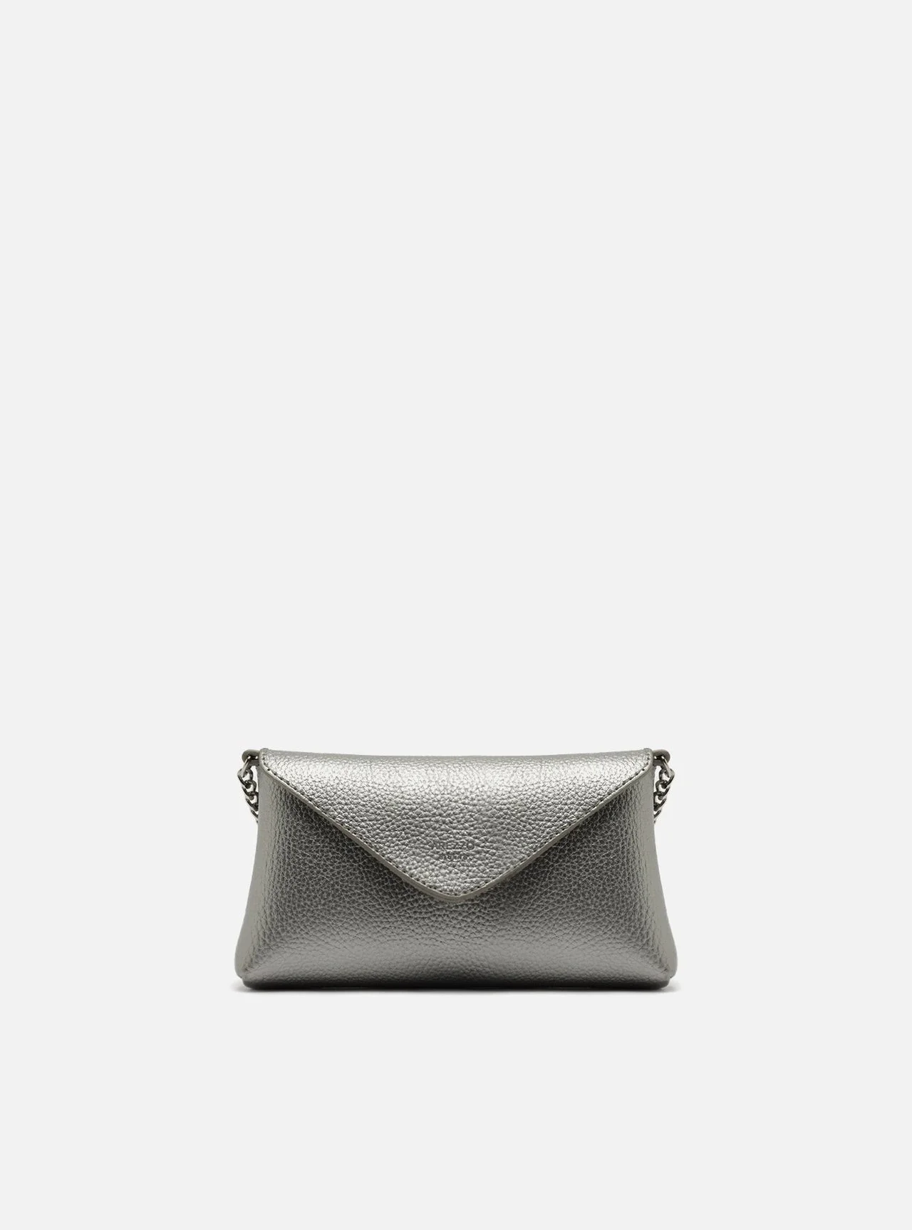 Bolsa Tiracolo Prata Giorno Pequena Envelope