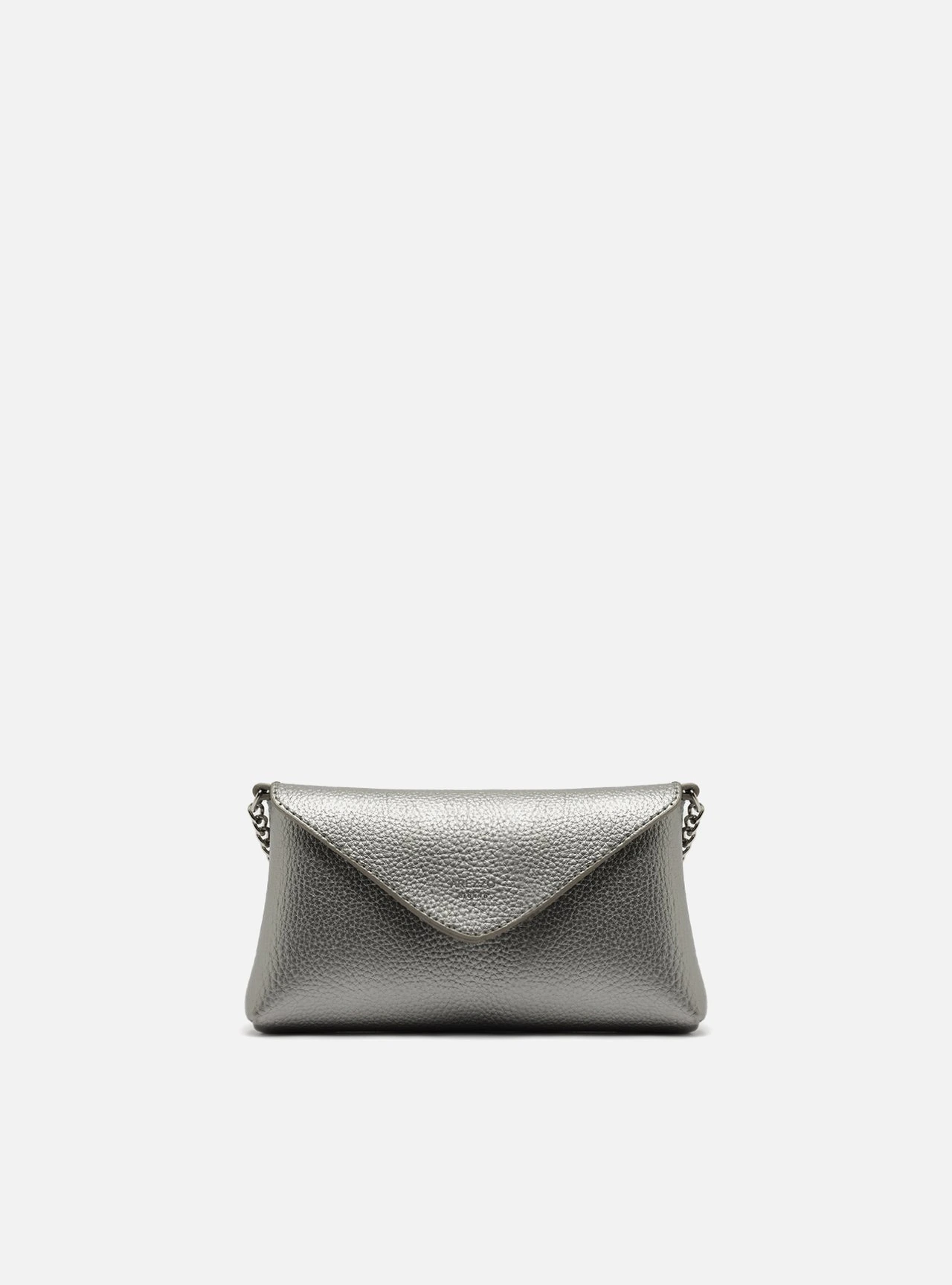 Bolsa Tiracolo Prata Giorno Pequena Envelope
