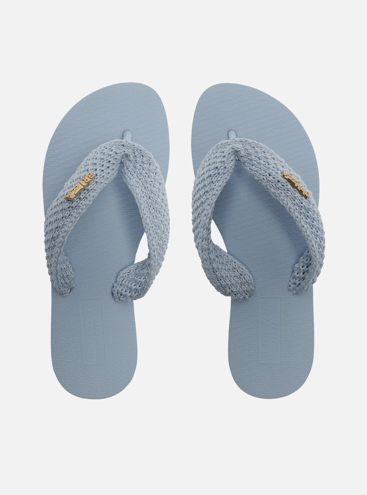 Chinelo de Dedo Azul Tressê Brizza