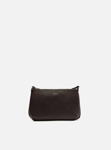 Bolsa Tiracolo Marrom Escura Morgana Pequena